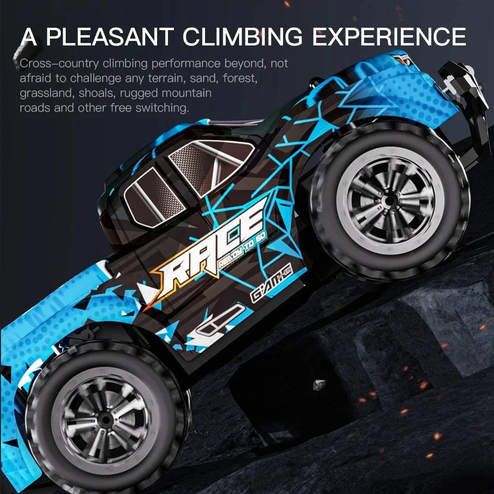 BowLift | 1:16 RC Car with LED Lights – High-Speed Off-Road Adventure
