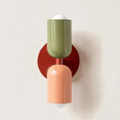 BowLift | Nordic LED Wall Lamp Modern Minimalist Cream Double Head Lights For Living Room Bedroom Besides Study Indoor Decoration Fixture