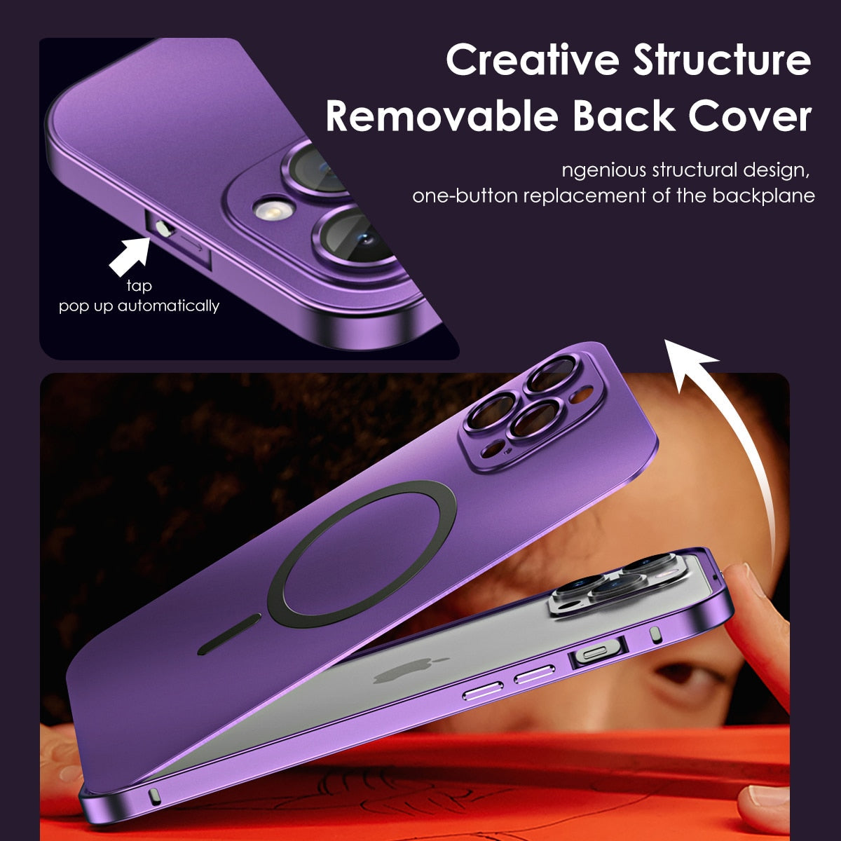 BowLift | Metal Case with Camera Protection - iPhone