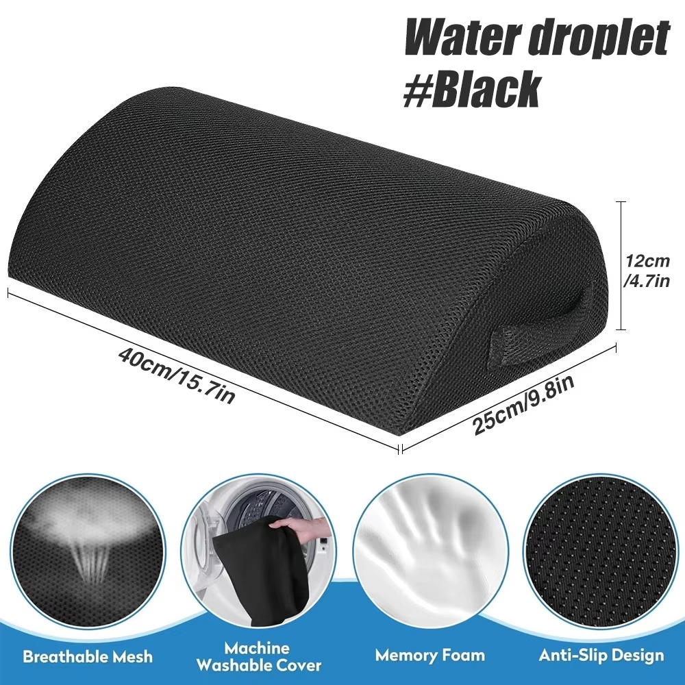 BowLift | Ergonomic Feet Pillow – Under-Desk Foot Rest Cushion for Office & Home