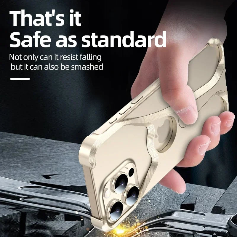 BowLift | Alloy Metal Frameless Phone Case