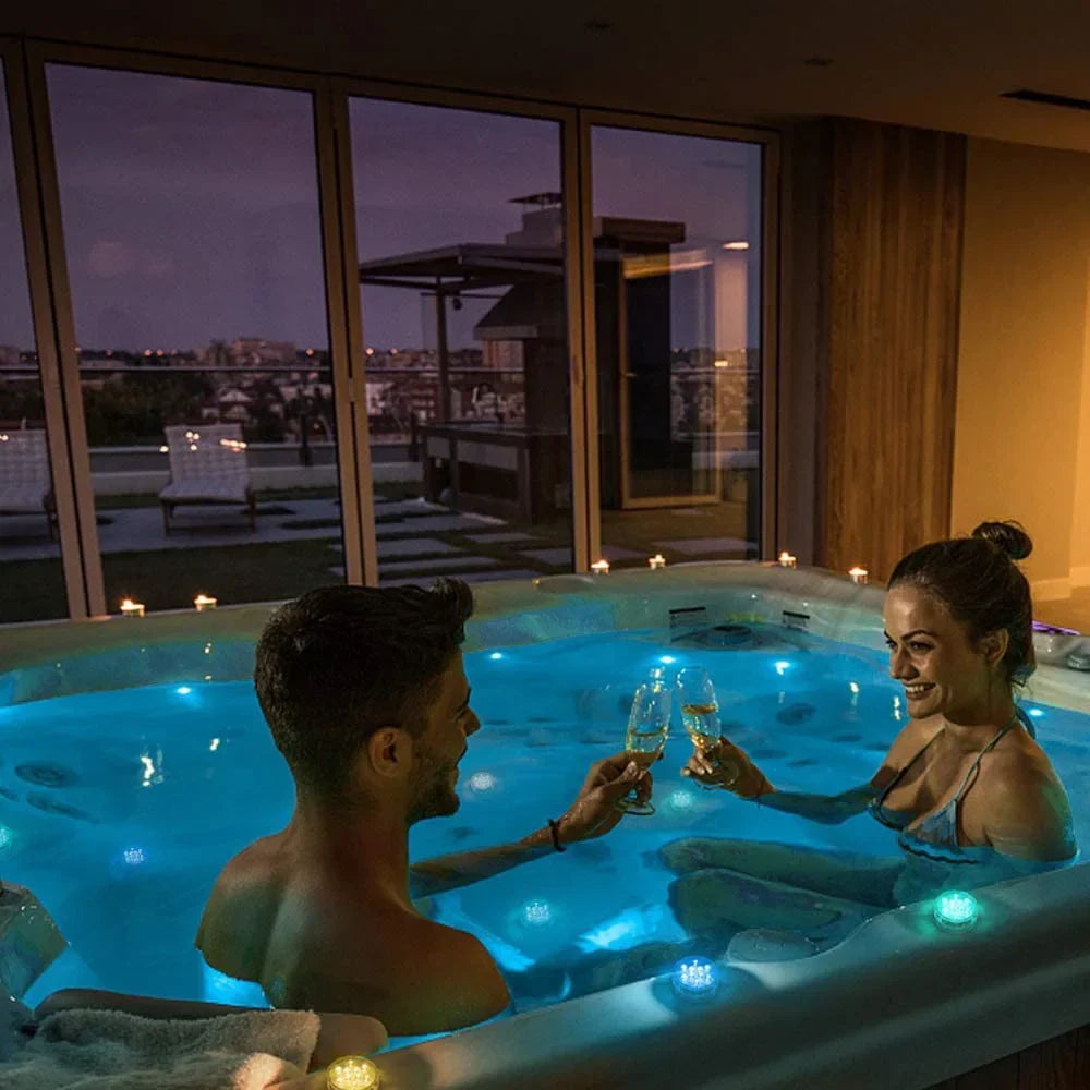 BowLift | Underwater pool lighting with 10 LEDs