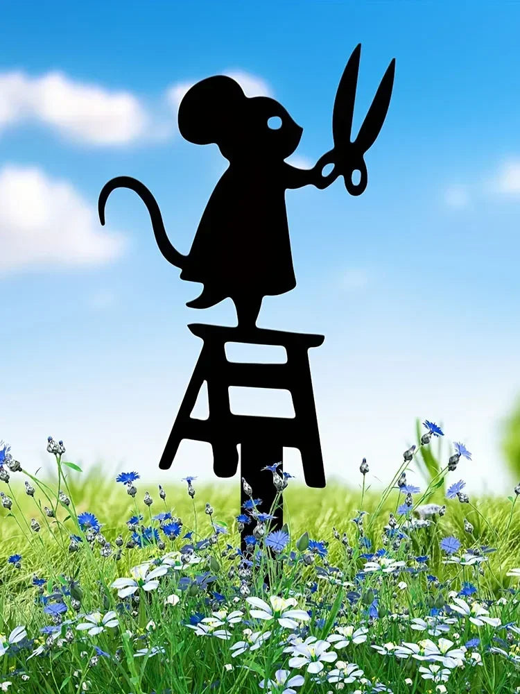 BowLift | GartaSign Metal Garden Sign | Weatherproof & With Ground Spike | Classic & Decorative