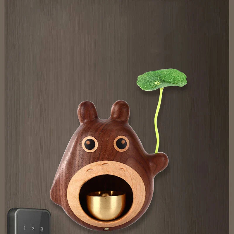 BowLift | Wooden Penguin Cute Doorbell