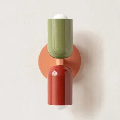 BowLift | Nordic LED Wall Lamp Modern Minimalist Cream Double Head Lights For Living Room Bedroom Besides Study Indoor Decoration Fixture