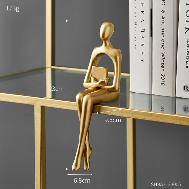BowLift | Modern Figurines Abstract Home Decor Sculpture