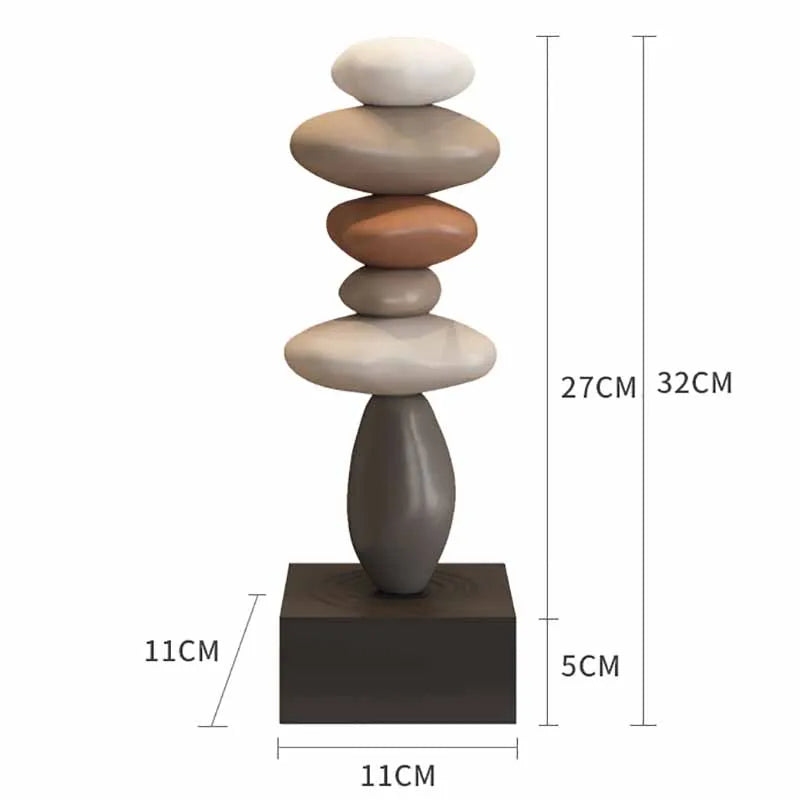 BowLift | Zen Stone Stack Aesthetic Home Decor