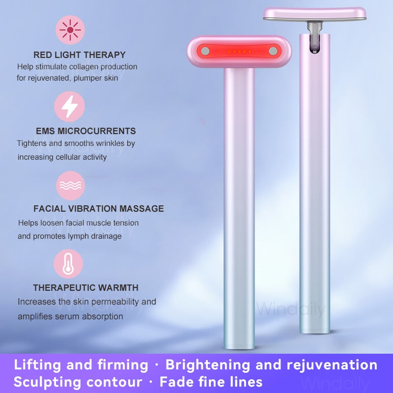BowLift | 4-in-1 Lumi Lift - improve your skin in 2 days with LED and EMS light therapy