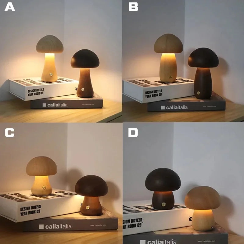 BowLift | LED Mushroom Night Light