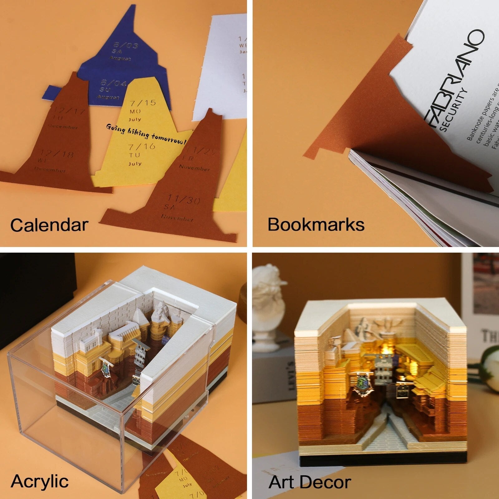 BowLift | 3D Illuminated Memo Pad