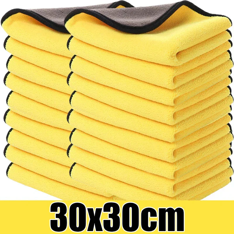 BowLift | ShinePro Microfiber Cleaning Cloth | Double Sided | Absorbent & Fast Drying | For All Surfaces