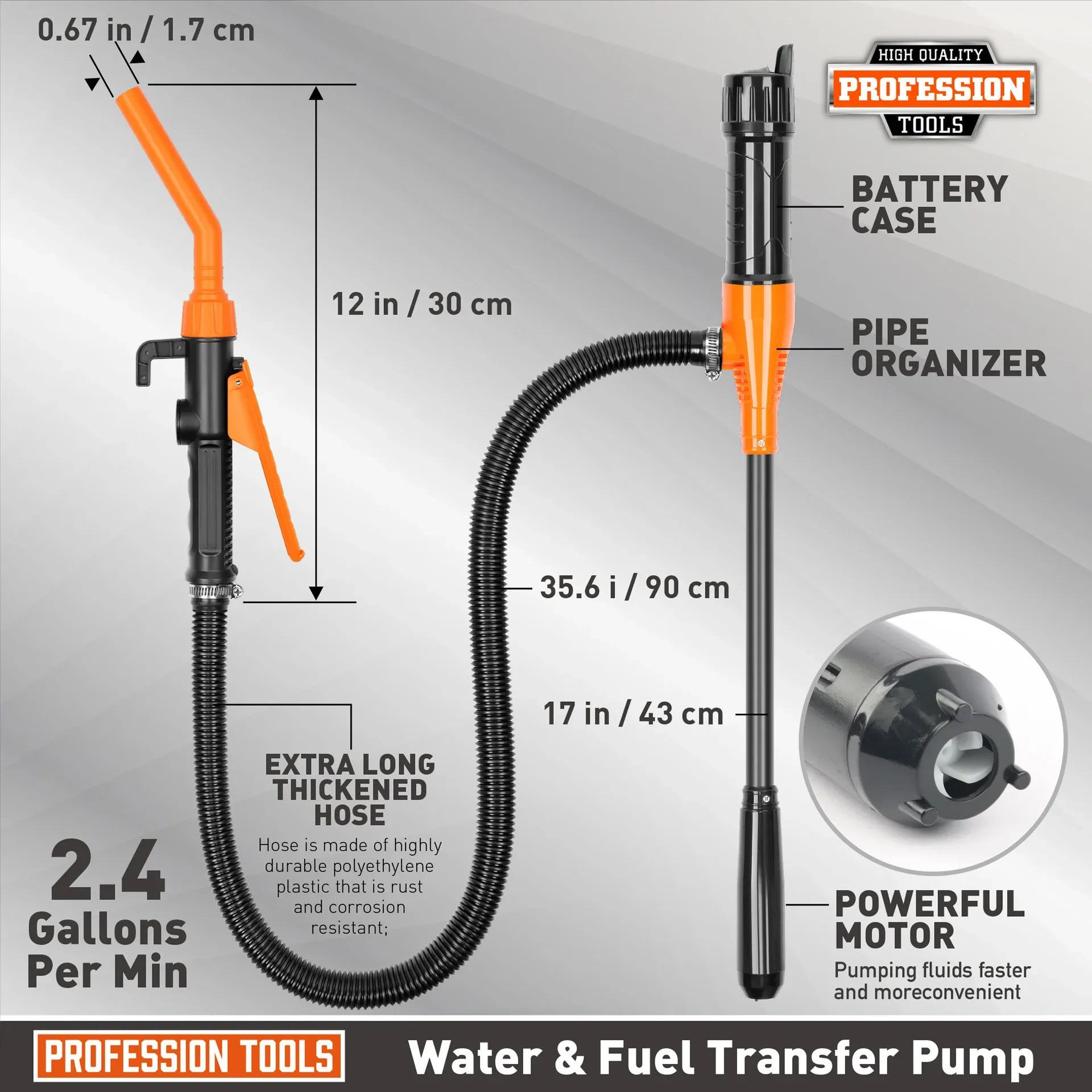 BowLift | Handheld Electric Fuel Transfer Pump