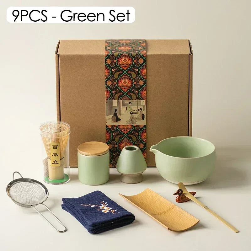 BowLift | 9-piece Japanese Matcha Tea Set