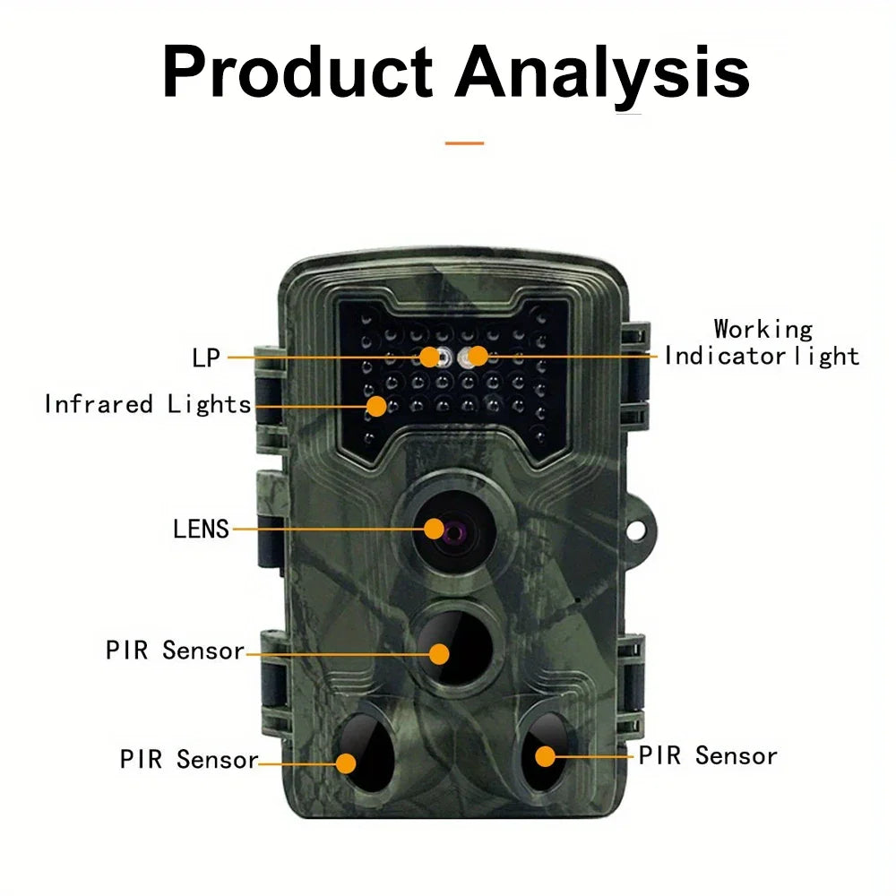 BowLift | Hunting trail camera 36MP 1080P with night vision