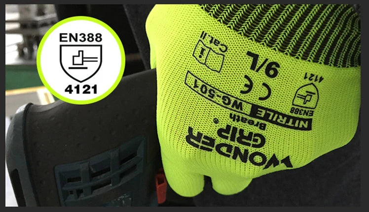 BowLift | Work Gloves with Wonder Grip – Non-Slip Gloves for Gardening and Craftsmanship