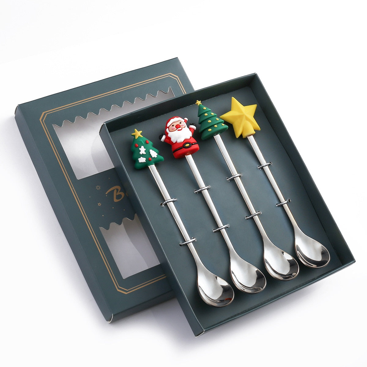 BowLift | 4Pcs Christmas Best Wishes Tableware Set