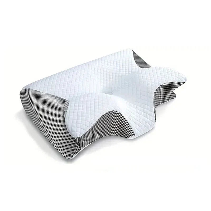 BowLift | Memory Foam Cervical Pillow | Ergonomic 2-in-1 Design for Neck Pain Relief & Comfortable Sleep