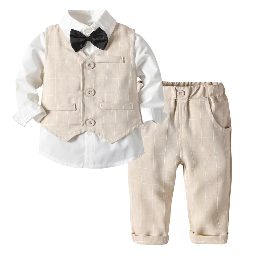 BowLift | Boys Formal Cotton Outfit Set for Toddlers and Kids