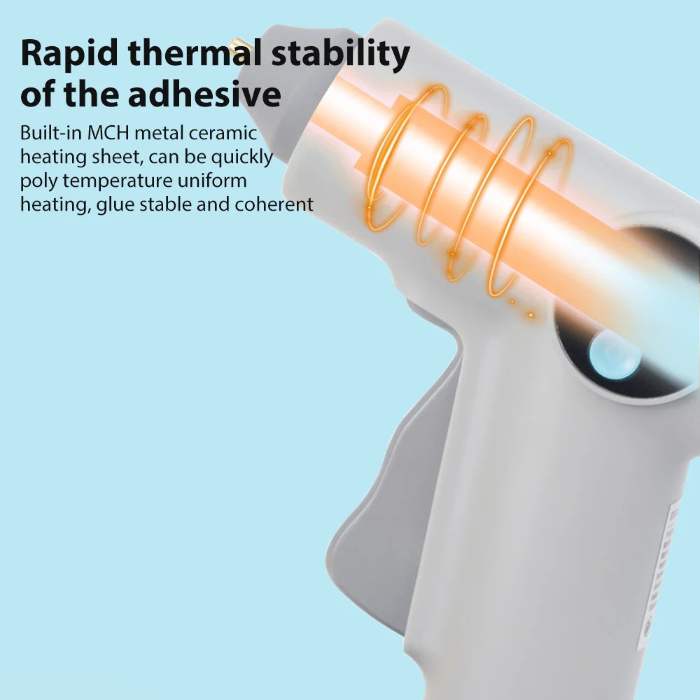 BowLift | Cordless Hot Glue Gun With LED