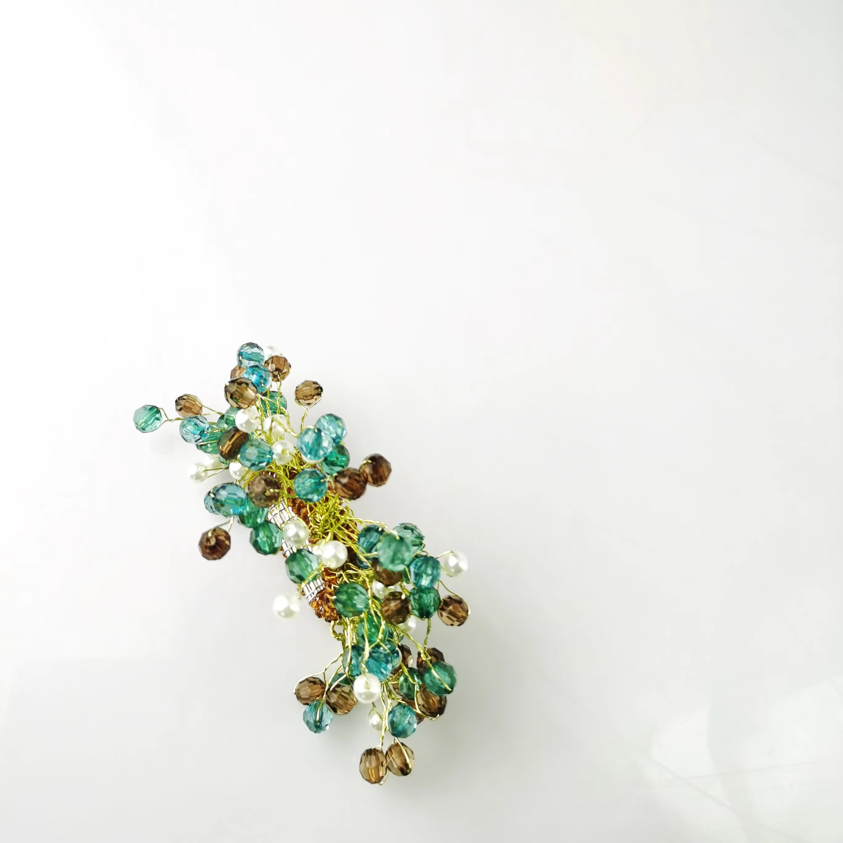 BowLift | Colorful Acrylic Bead Napkin Ring Set of 4