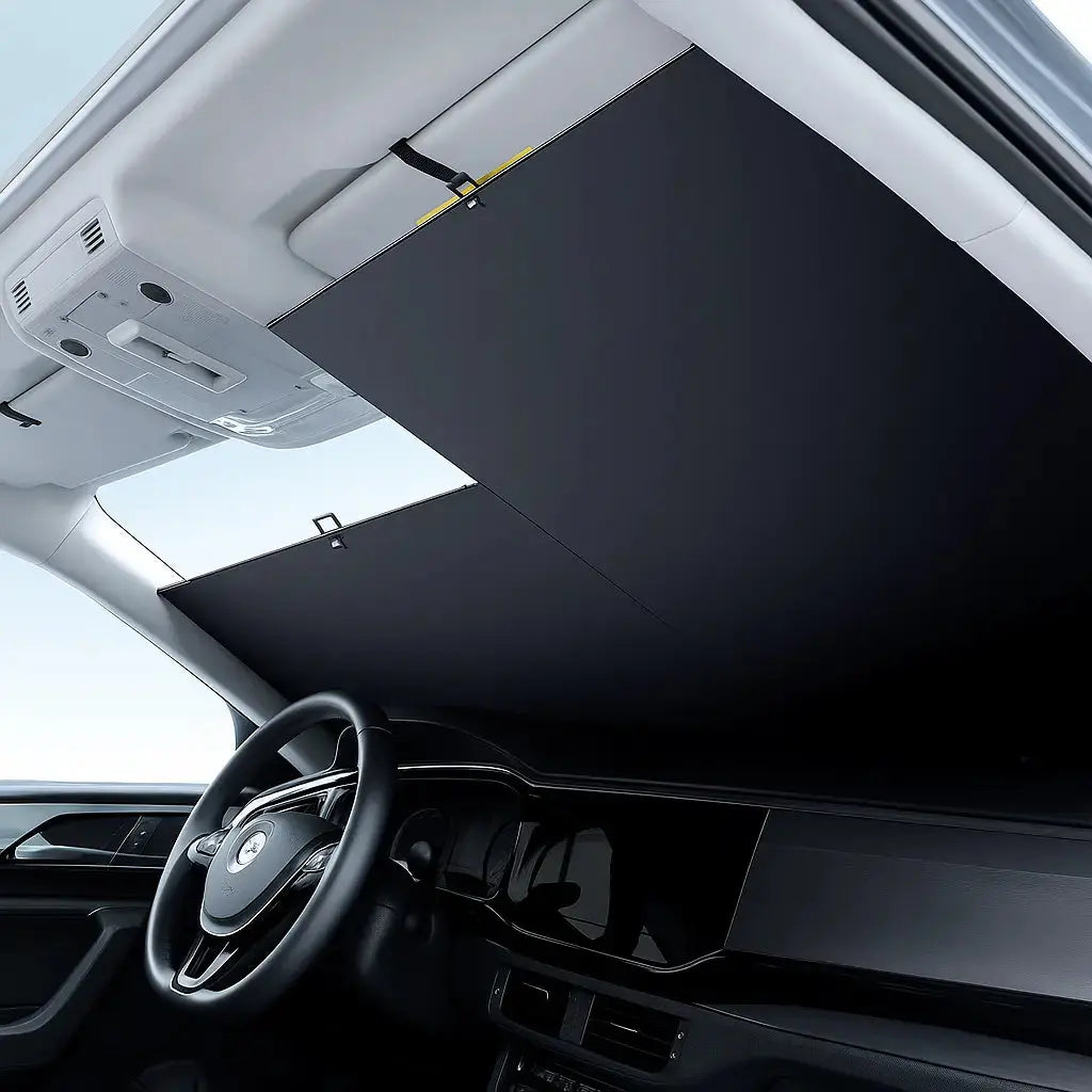BowLift | Self-retracting sunshade for the car – With heat shield & quick cooling function