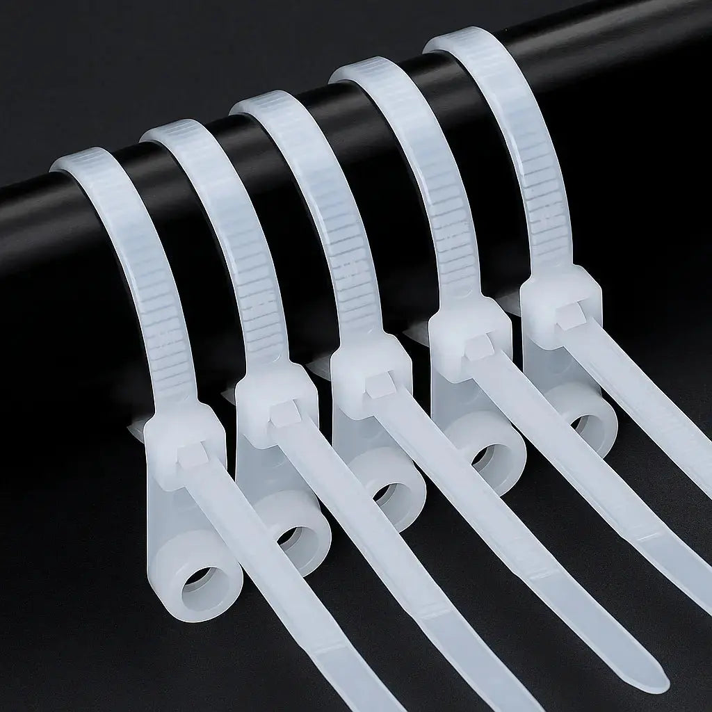 BowLift | Self-locking Cable Ties with Screw Hole – Tensile Strength up to 22 kg
