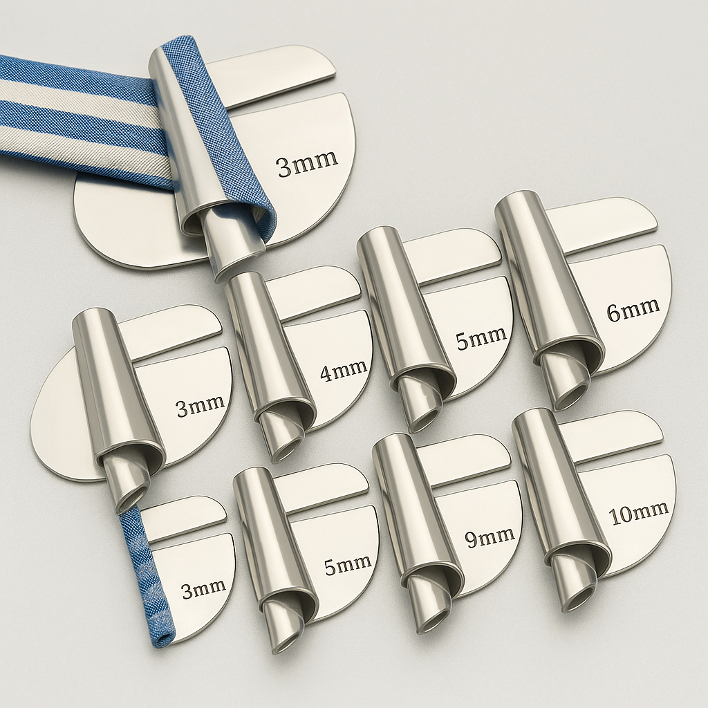 BowLift | Sewing Machine Stainless Steel Hemmer Foot Set