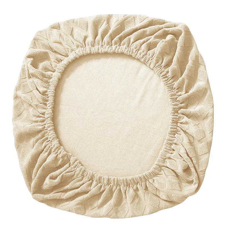 BowLift | Spandex elastic office chair cover Jacquard seat covers pineapple mesh fleece protective cover elastic computer seat protector