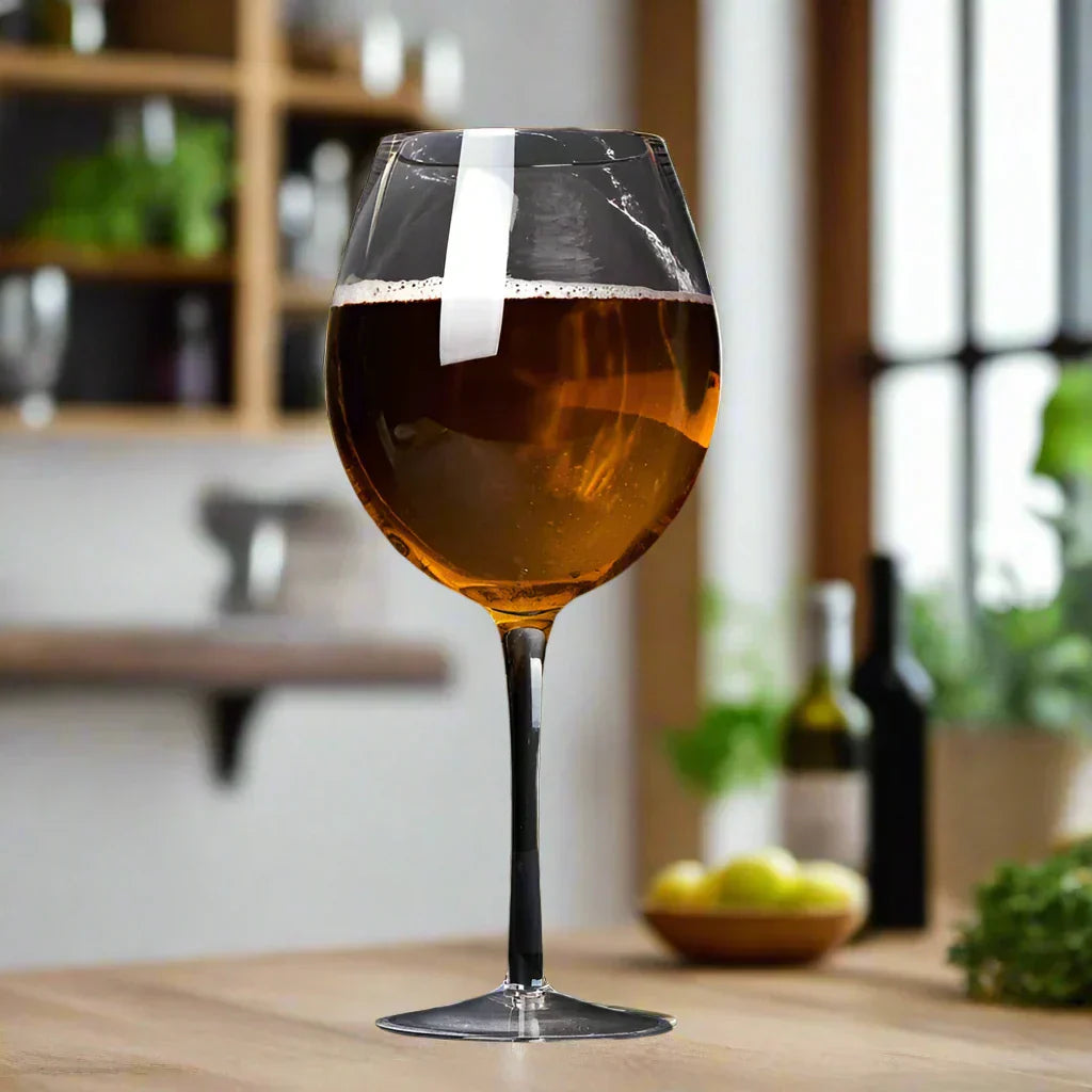 BowLift | Huge 106 Oz Wine Glass and Beer Mug Combo - 3000ML Extra Large Crystal Glass for Parties, Weddings, and Celebrations
