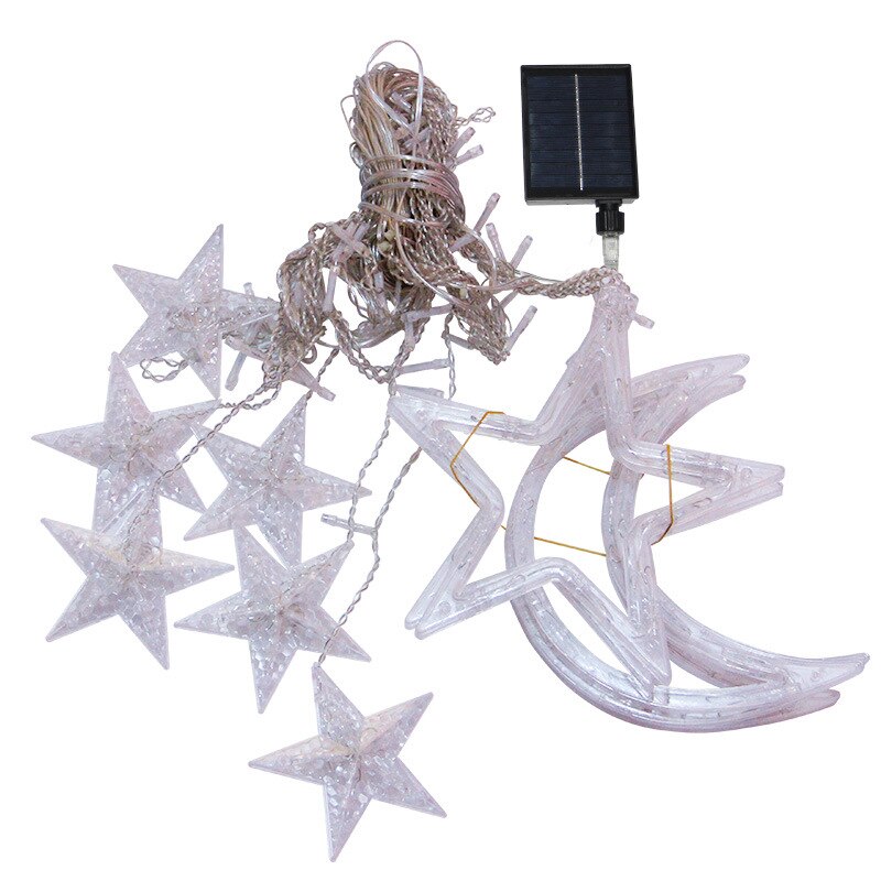 BowLift | Solar Moon Star Lamp LED String Lights Decoration