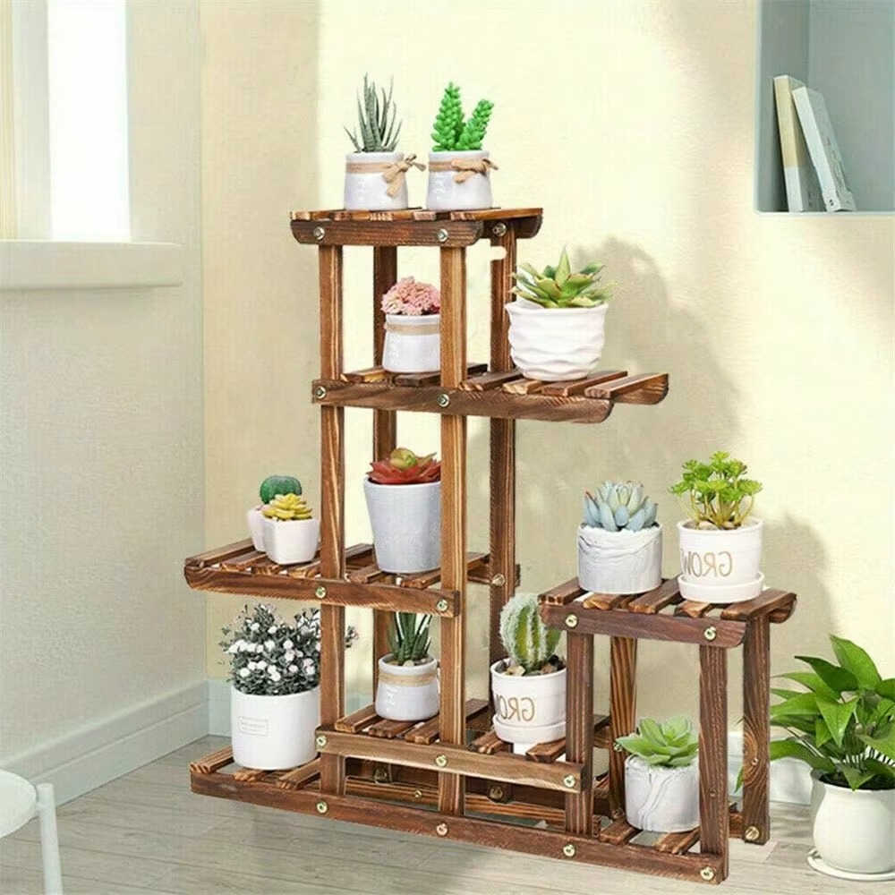 BowLift | Adjustable 9-Tier Corner Plant Display Stand