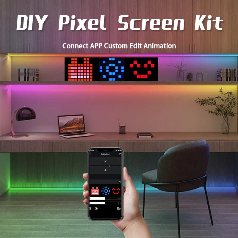 BowLift | Pixel Art LED Home Decor Smart Display