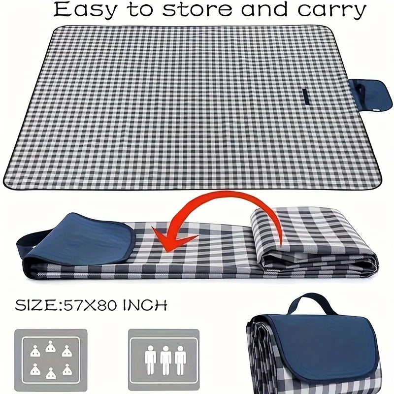 BowLift | Campiora Picnic Blanket | Water- & Sandproof | 203 x 145 cm | For Outdoor & Home