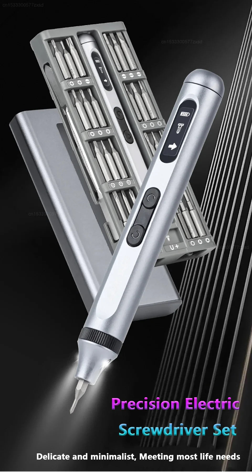 BowLift | 51 in 1 Cordless Electric Screwdriver Set