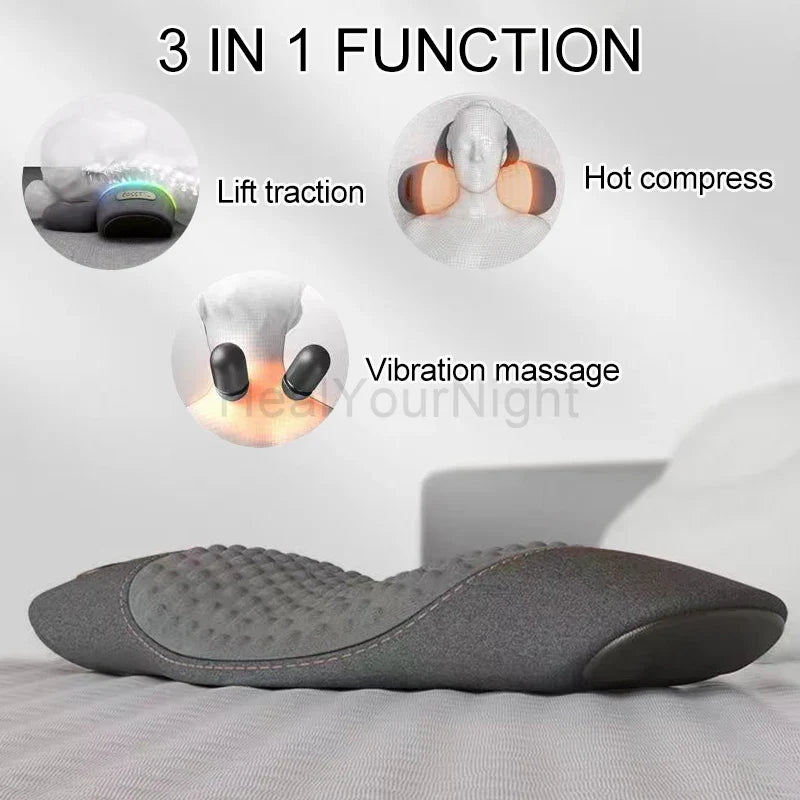 BowLift | Hot Compression Vibrating Massage Pillow