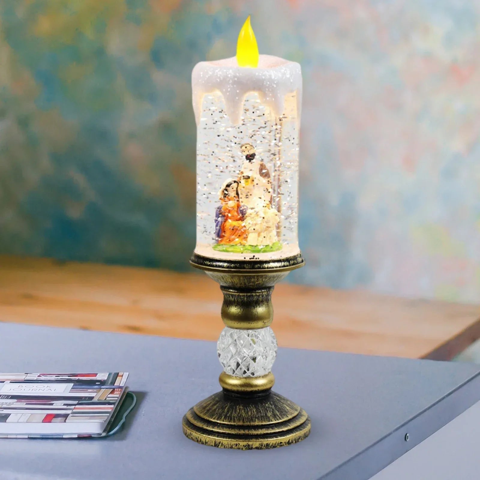 BowLift | Crystal Echo Christmas Water Candle