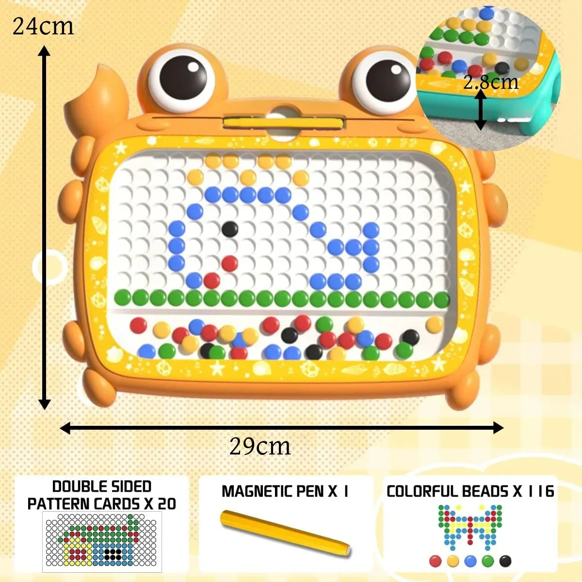 BowLift | Learning Crab DIY Mosaic Puzzle Board