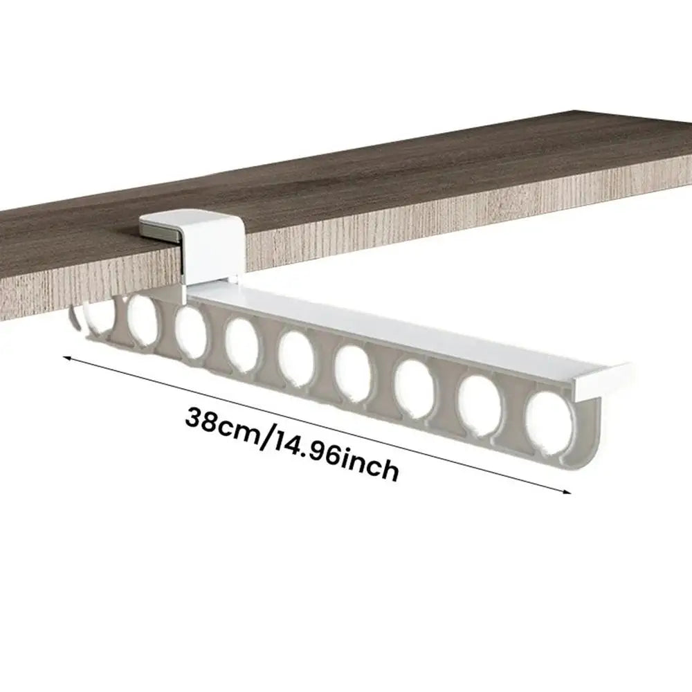 BowLift | Retractable Wardrobe Rail Closet Organizer Hanger