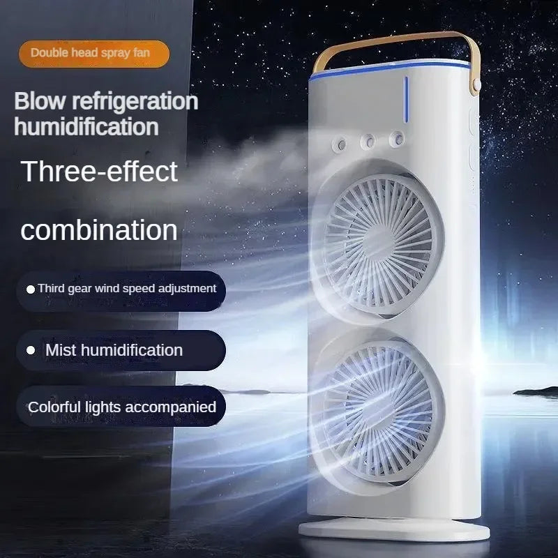 BowLift | Portable Double Fan Cooling Spray Air Conditioning