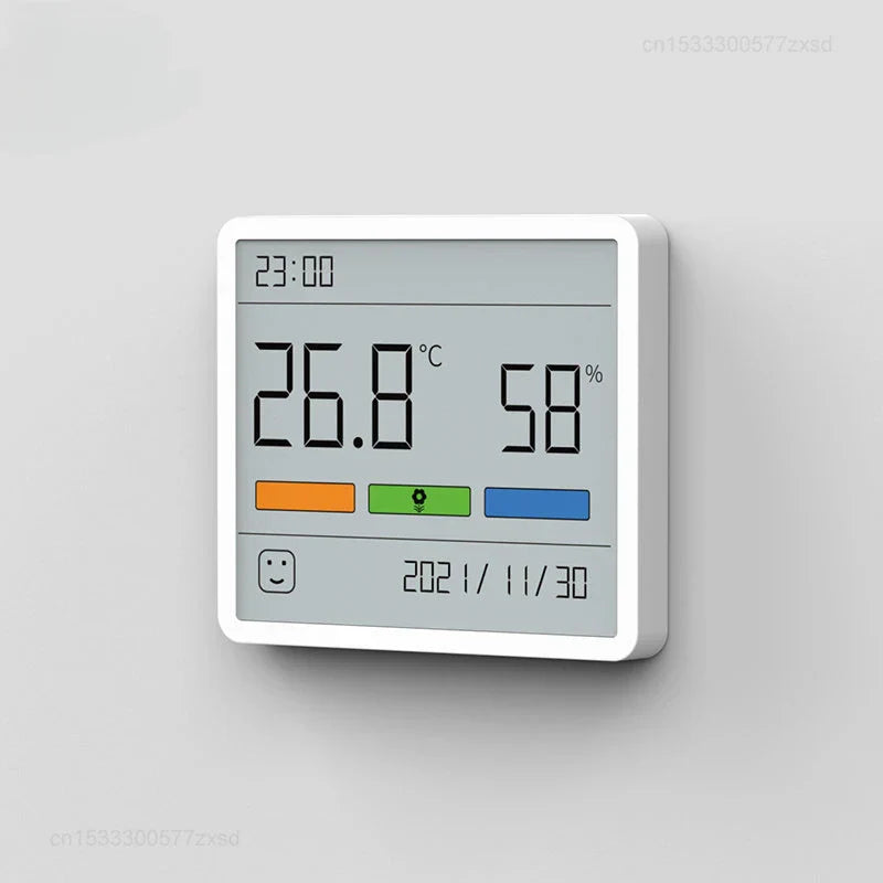 BowLift | All-in-One Indoor Humidity Meter Clock Digital Thermometer