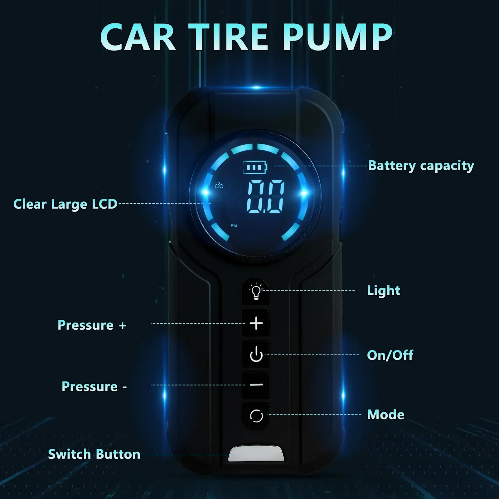 BowLift | Cordless Portable Air Compressor