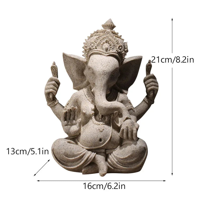 BowLift | Divine Resin Sandstone Style Vedic Sculptures