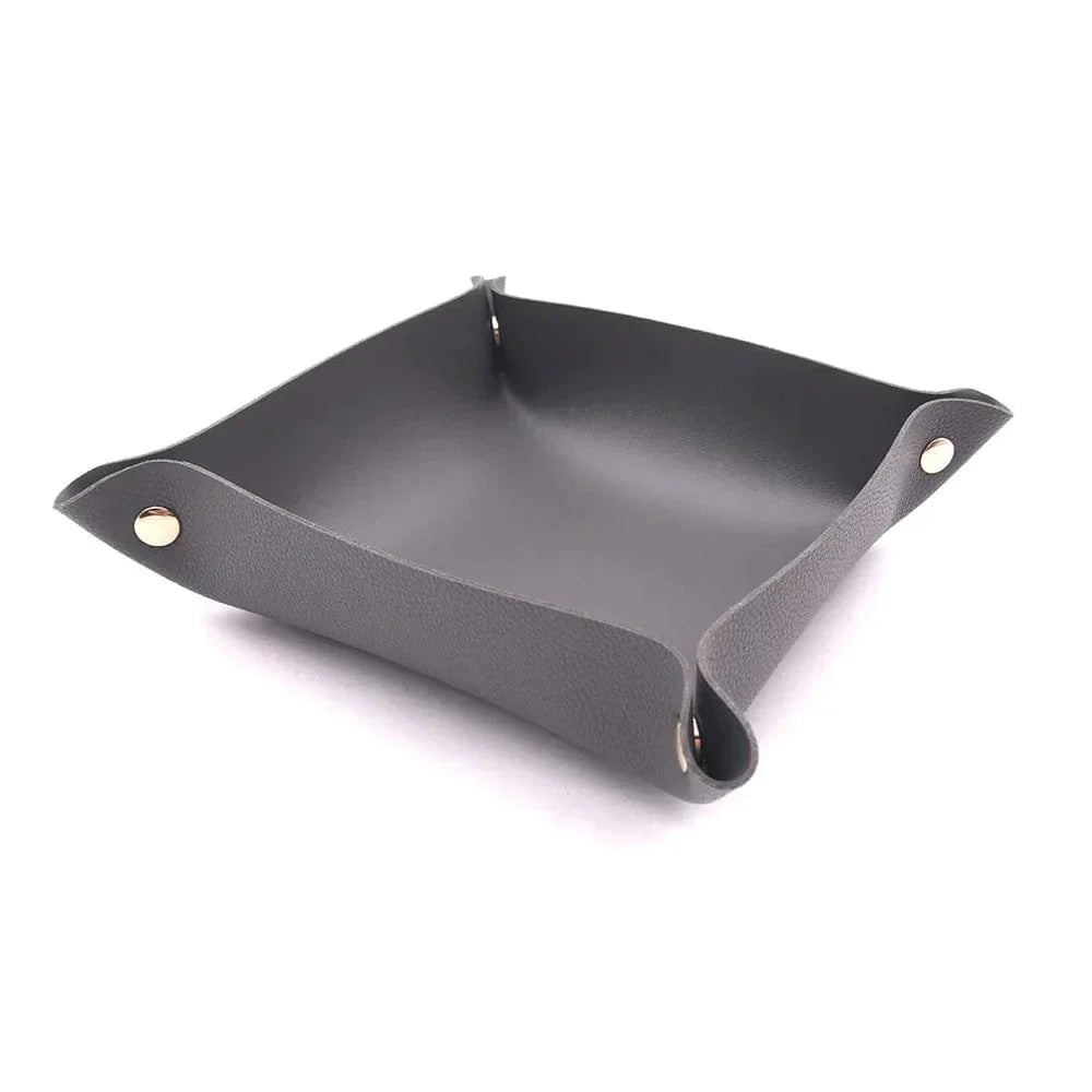 BowLift | Leather tray catch basin storage box