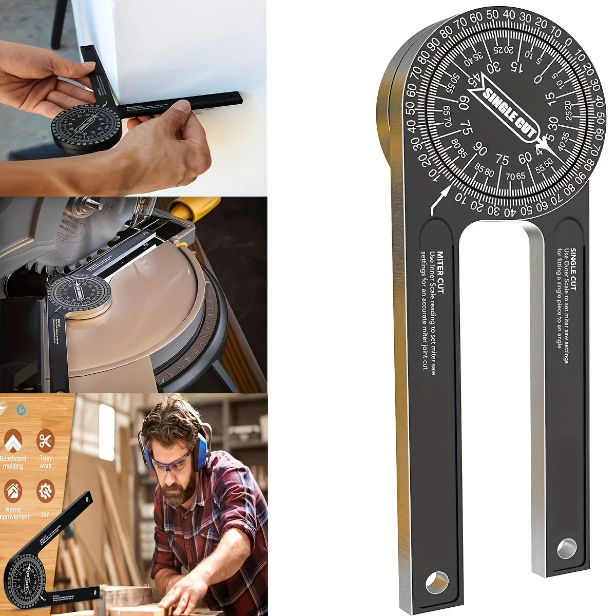 BowLift | Adjustable Angle Measuring Protractor