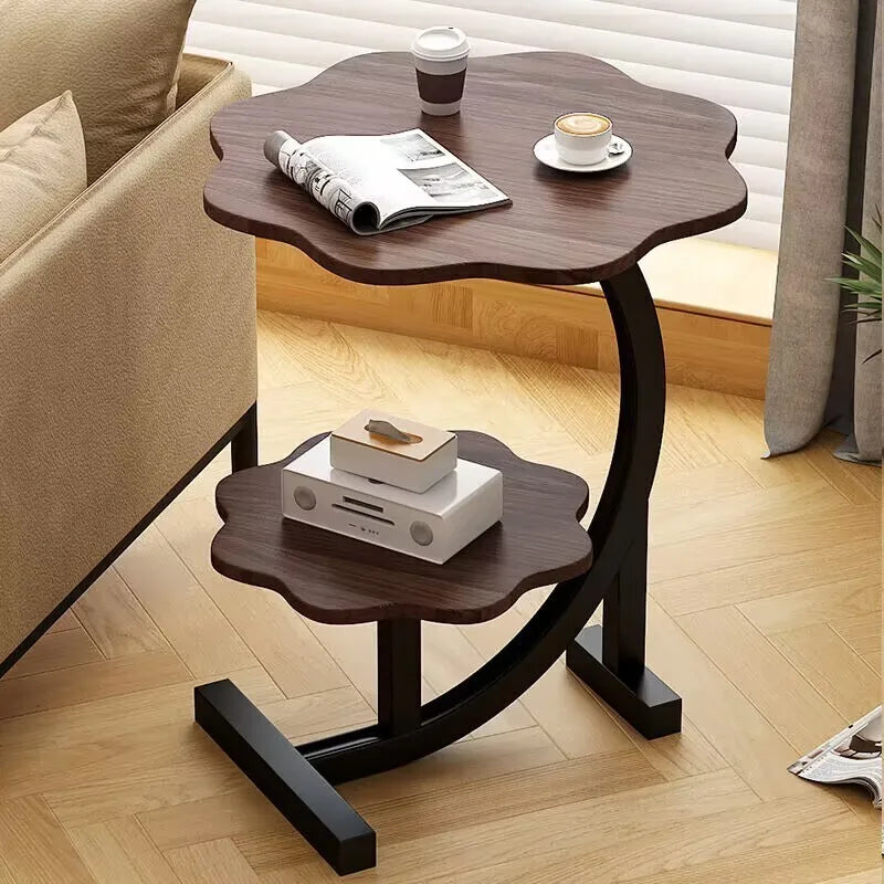 BowLift | CasaLune Luxury Two-Tier Portable Side Table – Compact, Modern & Functional Design