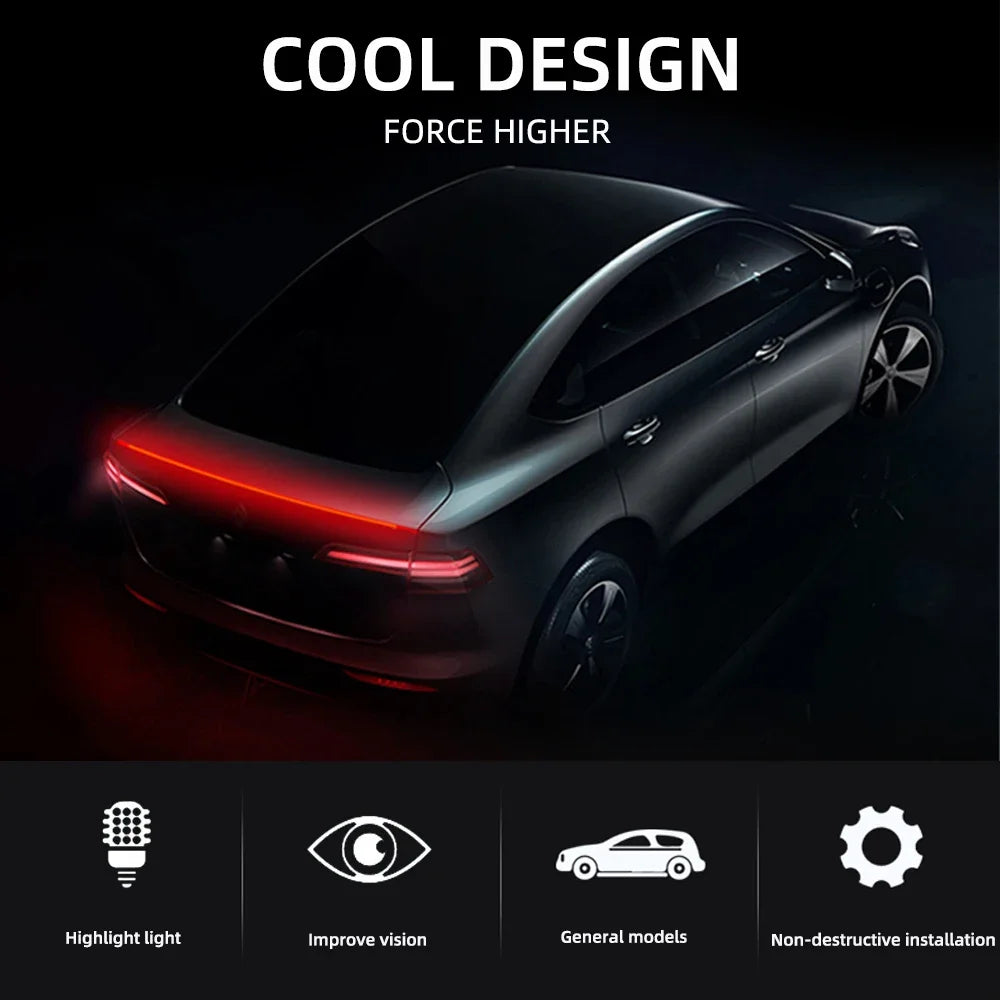 BowLift | Carbon Fiber Car LED Spoiler Light Strip