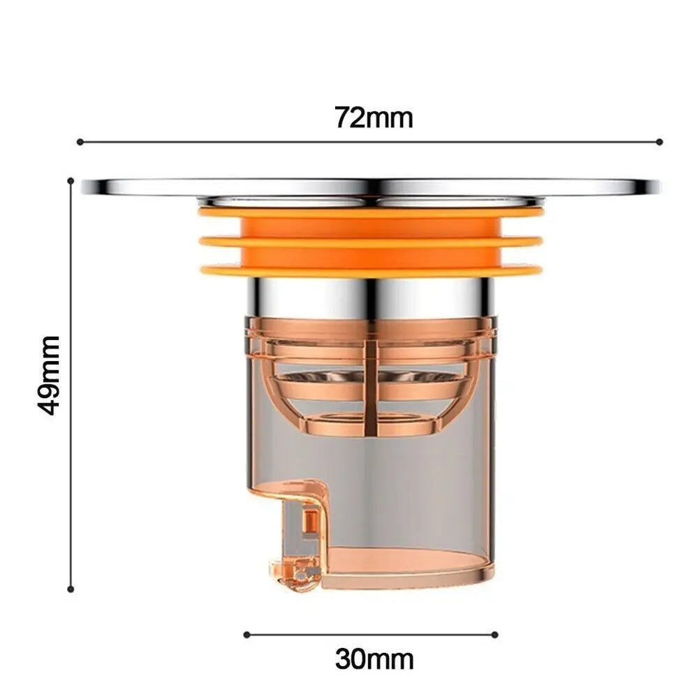 BowLift | Magnetic Self-Closing Anti-Odor Bathroom Strainer Cover