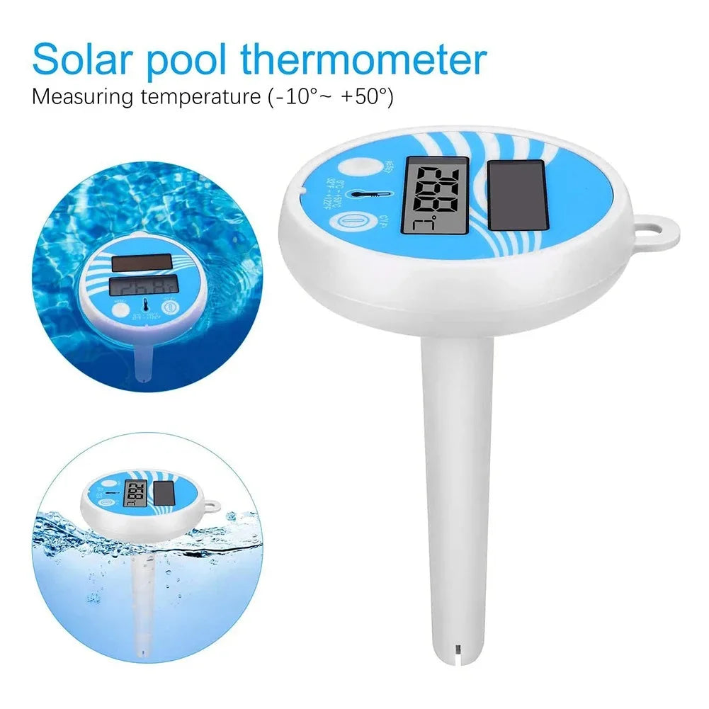BowLift | Aquadia Pool thermometer | Floating & Robust | Accurate temperature display | For pool & whirlpool