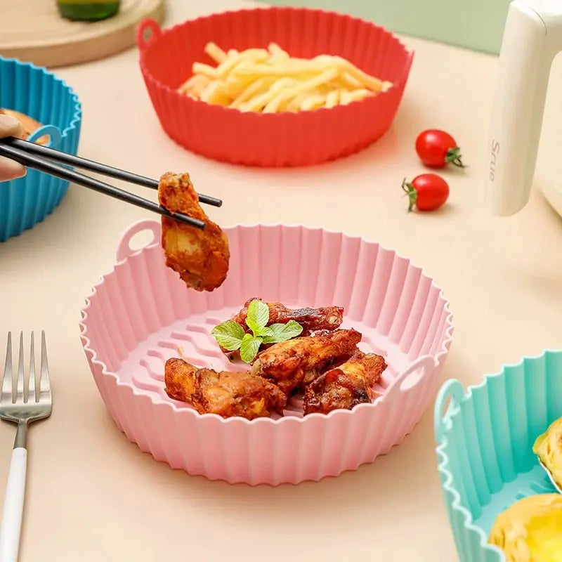 BowLift | Silicone baking insert for air fryer – Non-stick & grease-resistant