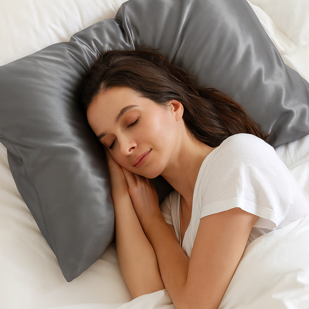 BowLift | Silk Pillowcase Mulberry Hair Protection Cooling Anti-Aging Bedding Cover